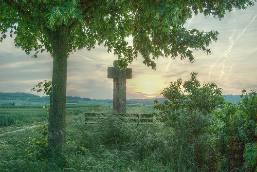 Steinernes Kreuz in Friedberg