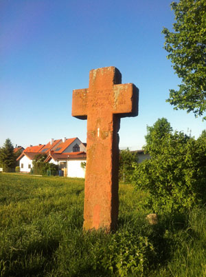 Steinernes Kreuz in Friedberg